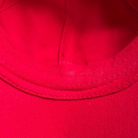 Balenciaga Red Logo Baseball Cap - Picture 5 of 5